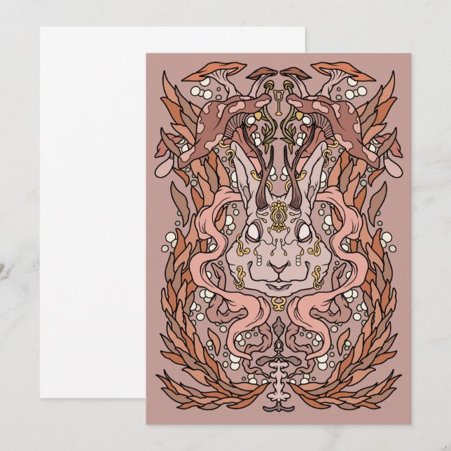 Jackalope Invitation (Front/Back)