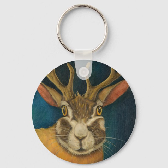 Jackalope Key Ring (Front)