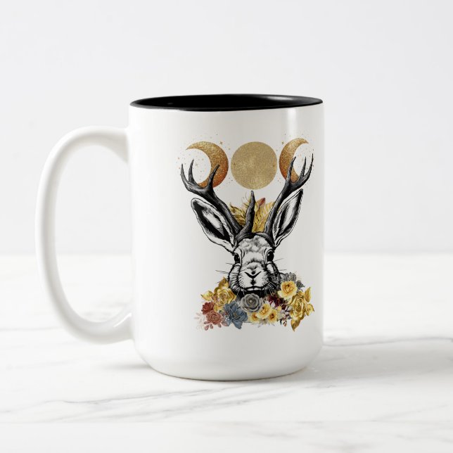 Jackalope Mood Goddess Mug (Left)