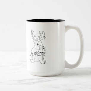 Jackalope Two-Tone Coffee Mug