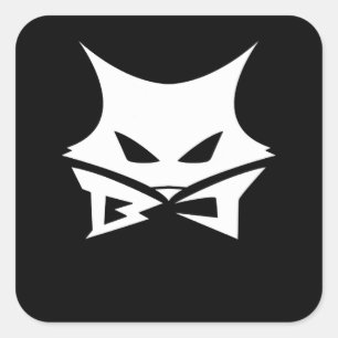 Jackals Black Team Volleyball Anime Cosplay Square Sticker