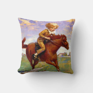 “Jackanapes” by Jessie Willcox Smith Cushion