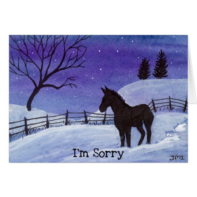 Jackass Apology (Front Horizontal)