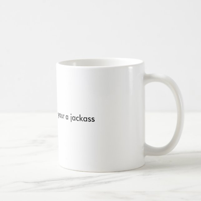jackass mug (Right)