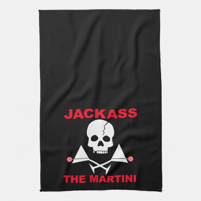 JACKASS, THE MARTINI TOWEL (Vertical)