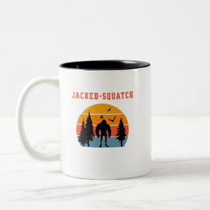 Jacked-Squatch Two-Tone Coffee Mug