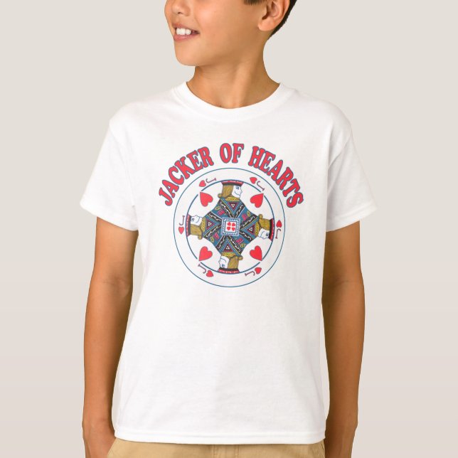 Jacker of Hearts t-shirt (Front)