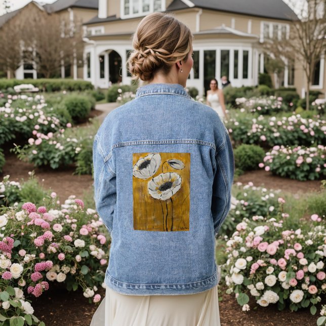 Jacket with flowers Art (Wedding Back)