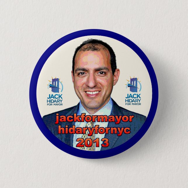 jackformayor 6 cm round badge (Front)