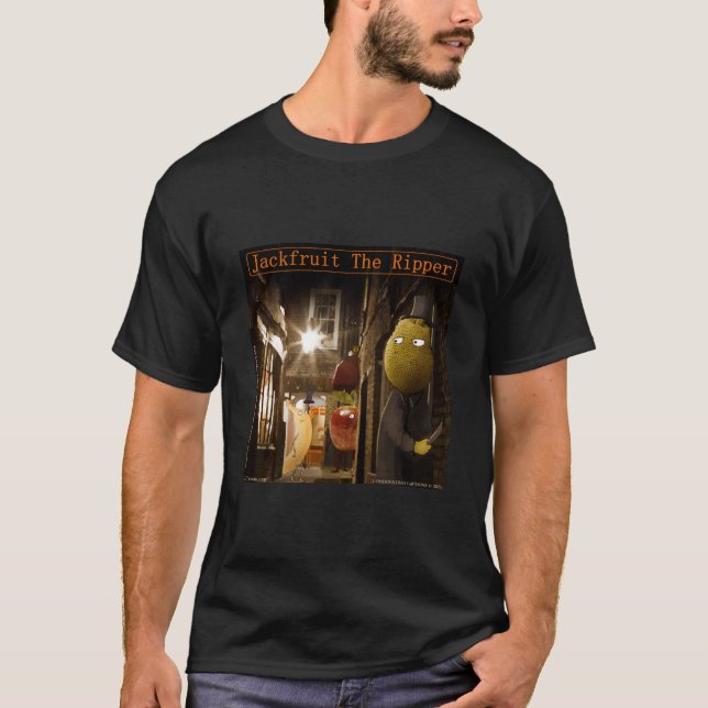 Jackfruit The Ripper Funny Rick London T-Shirt (Front)