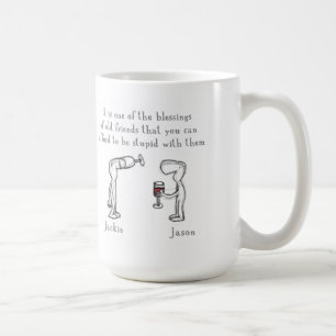 Jackie and Jason Coffee Mug