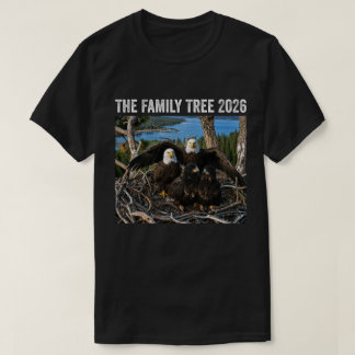 Jackie Eagle Family Tree Big Bear Bald Eagle T-Shirt