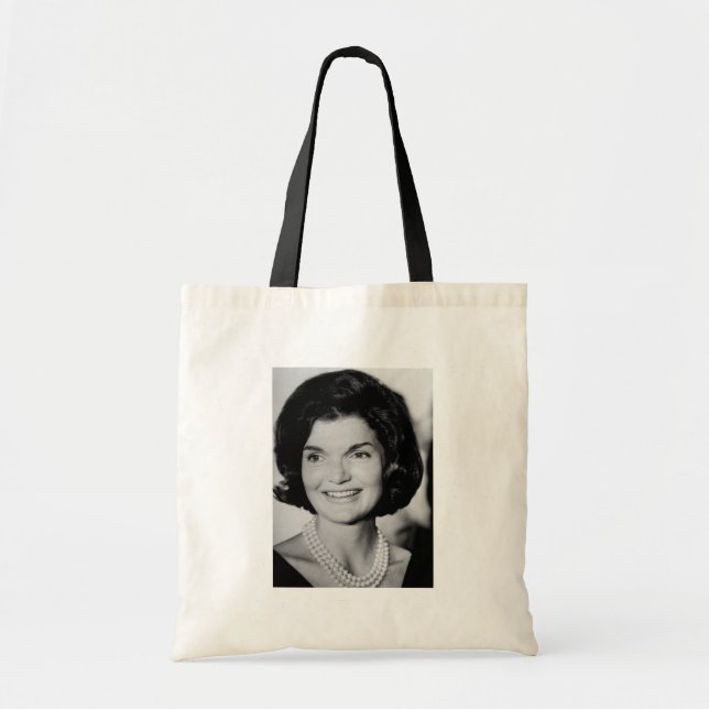 Jackie Kennedy Tote Bag (Front)
