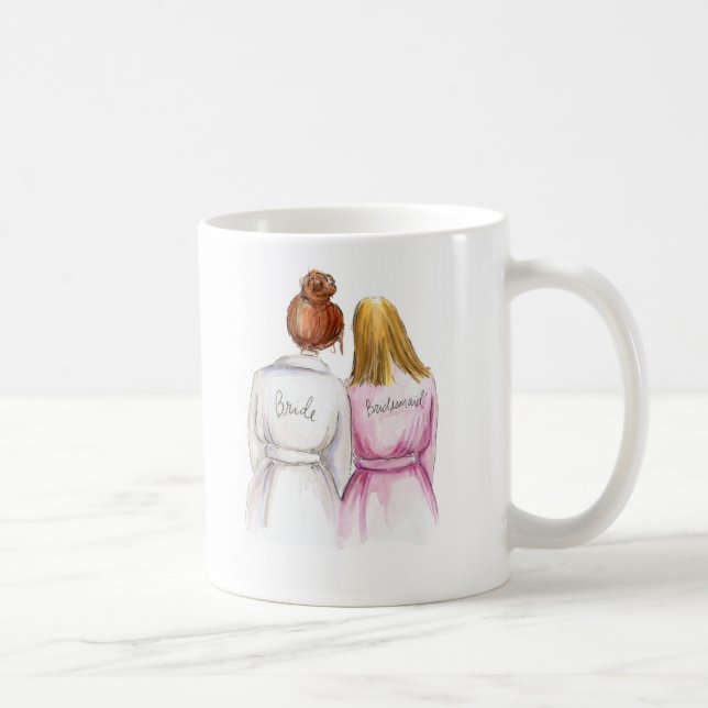 Jackie M. Custom Bridesmaid mug (Right)
