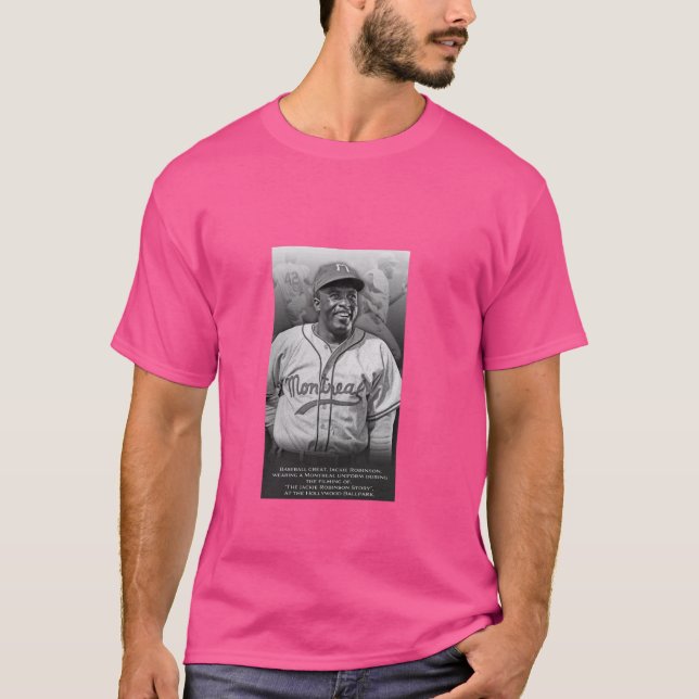 Jackie Robinson_Baseball_030 T-Shirt (Front)