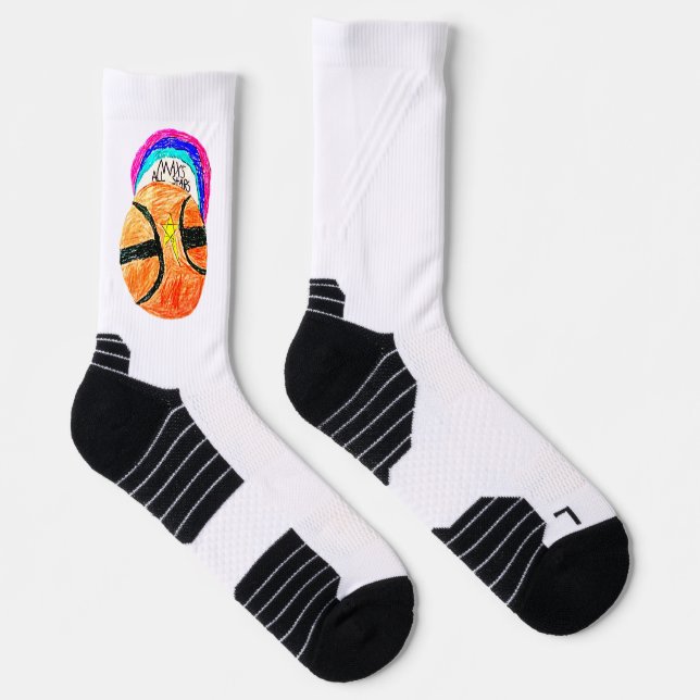Jackie's Logo Socks (Right)
