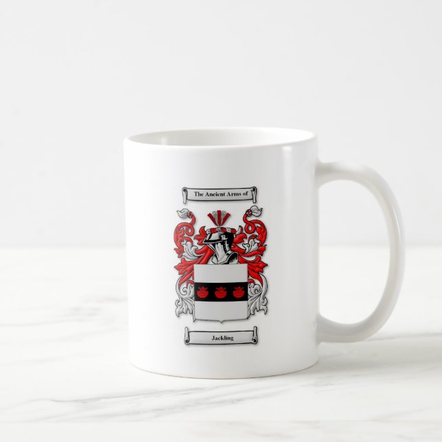 Jackling Coat of Arms Coffee Mug (Right)