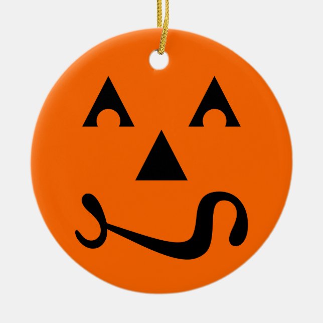 Jacko Ceramic Tree Decoration (Front)