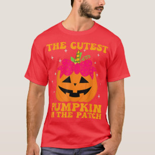 JackOLantern Halloween Pumpkin Unicorn Girl Toddle T-Shirt