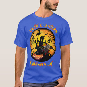 JackOLantern Pumpkin Halloween Headless Horseman T-Shirt