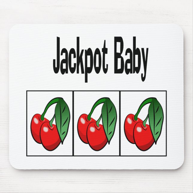 Jackpot Baby Mouse Pad (Front)