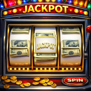 Jackpot Slot Machine Jigsaw Puzzle