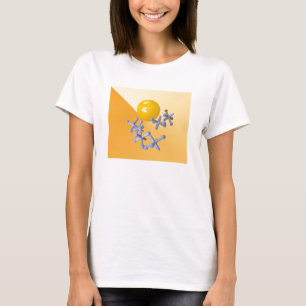 Jacks and Ball Tshirt Baby Boomer 1960s Toys