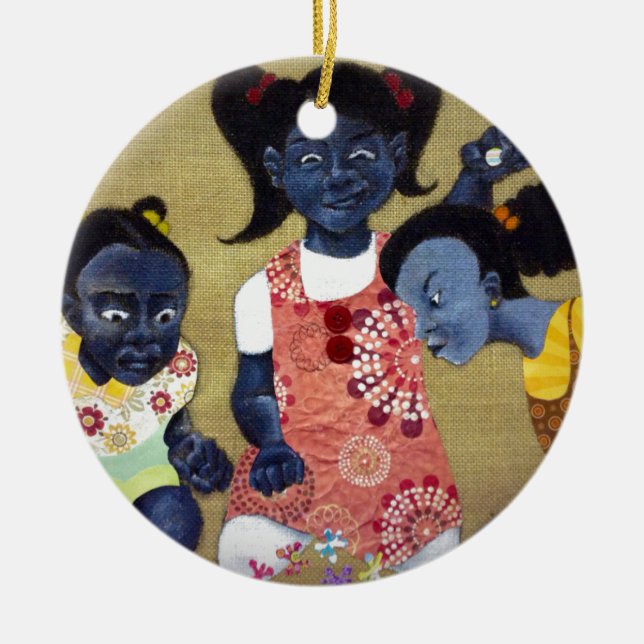 Jacks Ceramic Tree Decoration (Front)
