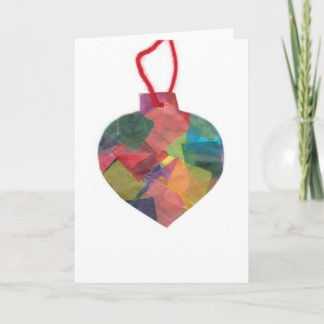 Jack's Colourful Ornament Greeting Card