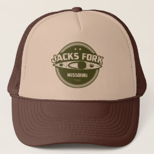 Jacks Fork River Missouri Kayaking Trucker Hat