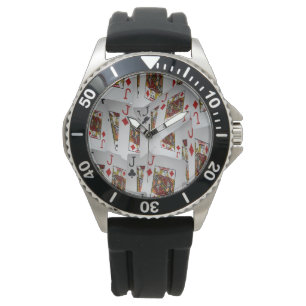 Jacks Poker Cards Pattern, Watch