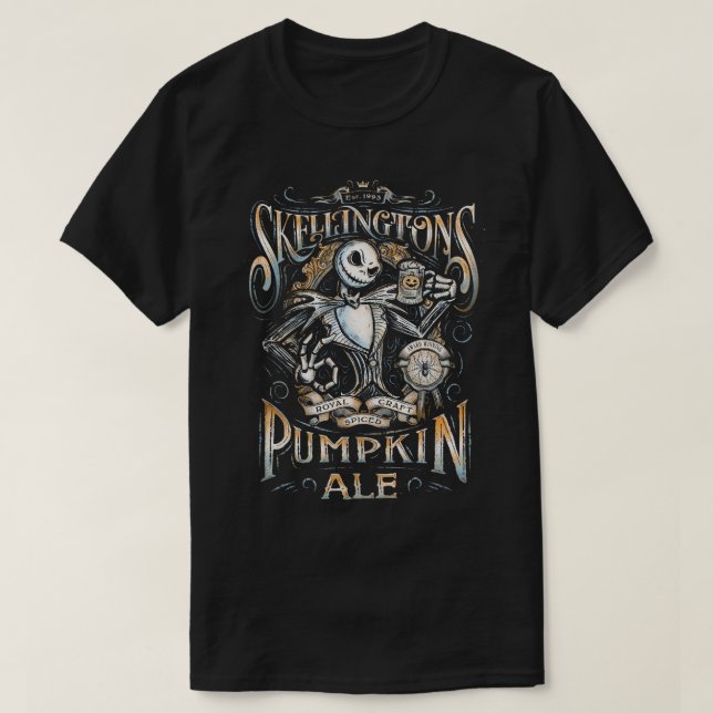 Jacks Pumpkin Royal Craft Ale T-Shirt (Design Front)
