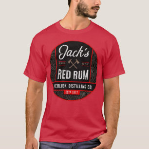 Jack's Red Rum Funny T-Shirt