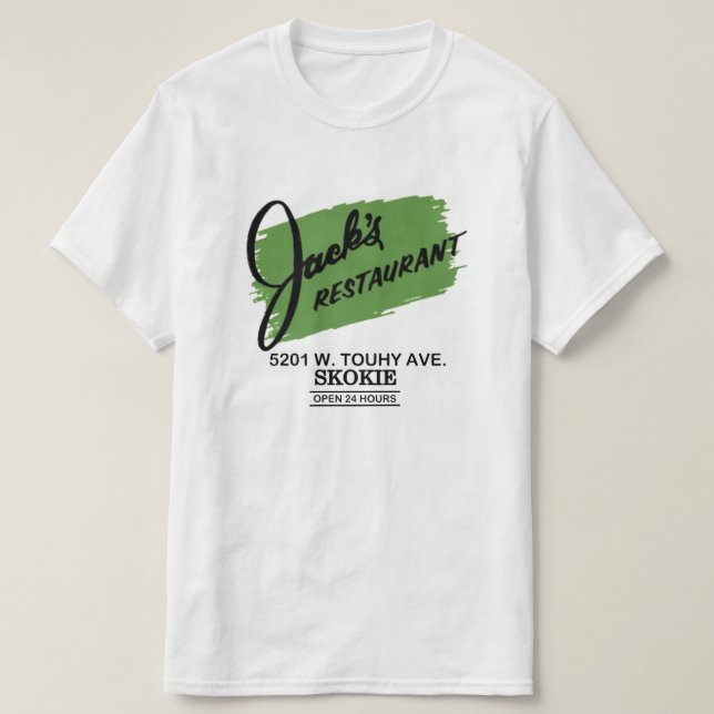 Jack's Restaurant, Skokie, Illinois T-Shirt (Design Front)