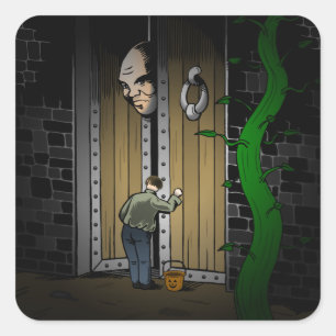 Jacks Trick or Treat sticker