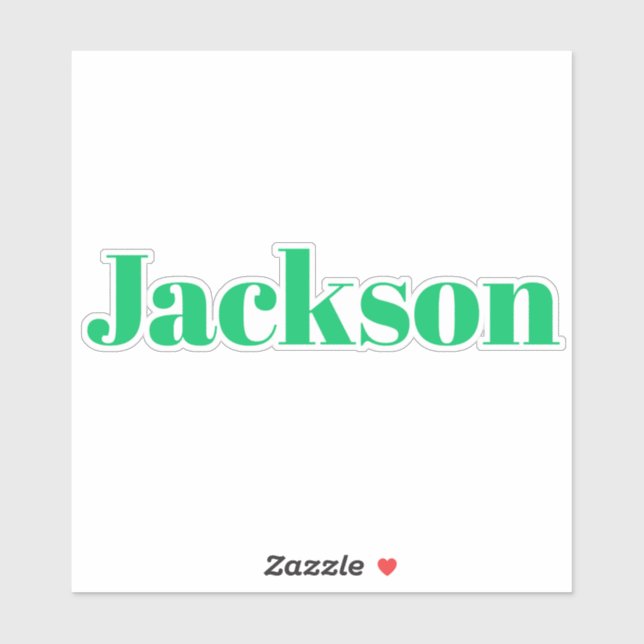 Jackson (Sheet)