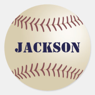 Jackson Baseball Sticker / Seal