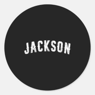 Jackson Clic Classic Round Sticker