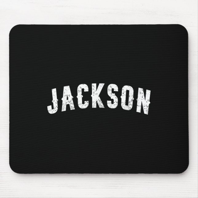 Jackson Clic  Mouse Mat (Front)