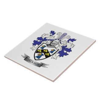 Jackson Coat of Arms Tile