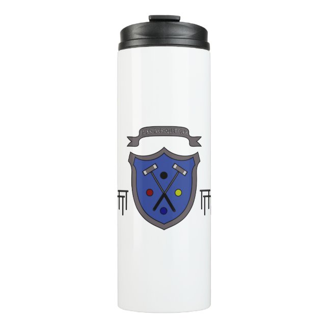 Jackson Croquet Club 24 oz Water Bottle (Front)