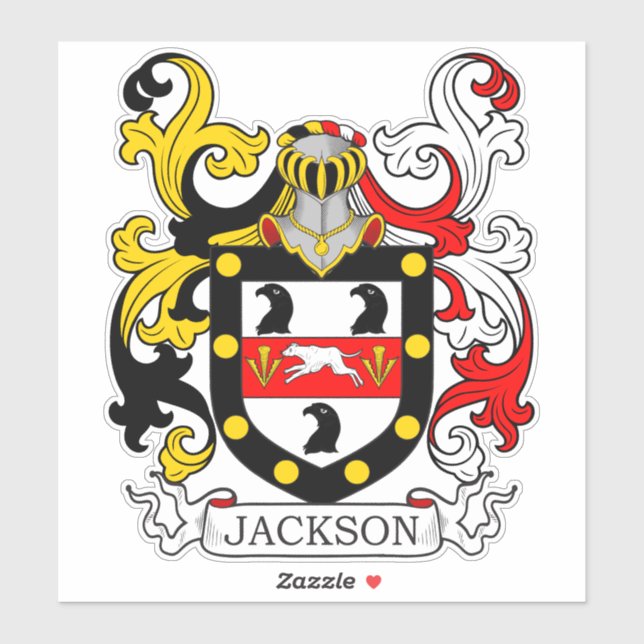 Jackson Family Crest (Sheet)