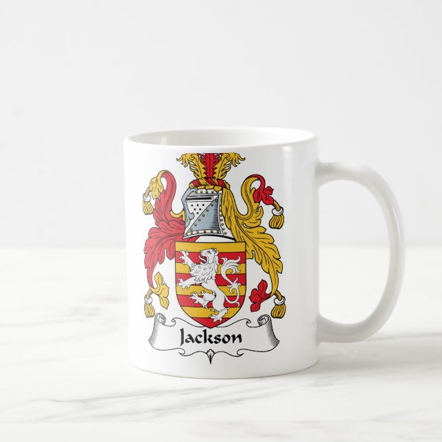 Jackson Family Crest Coffee Mug (Right)