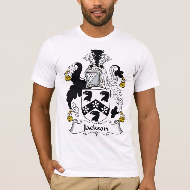 Jackson Family Crest T-Shirt (Front)