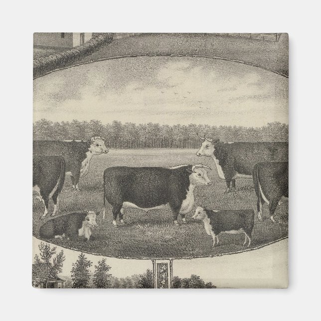 Jackson Farm, Kansas Magnet (Front)