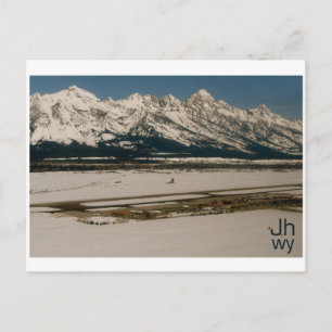 Jackson Hole Airport Postcard