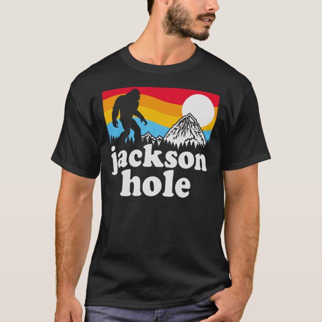 Jackson Hole  Bigfoot Mountains Essential T-Shirt (Front)