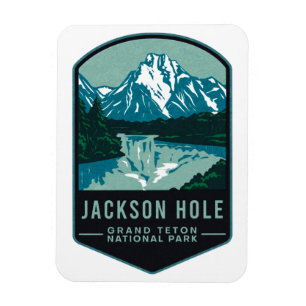 Jackson Hole Grand Teton National Park Magnet