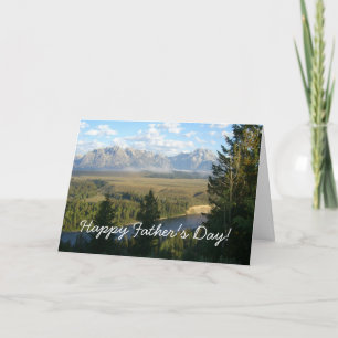 Jackson Hole Mountains and River Thank You Card