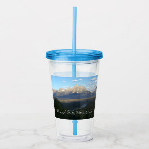 Jackson Hole Mountains (Grand Teton National Park) Acrylic Tumbler